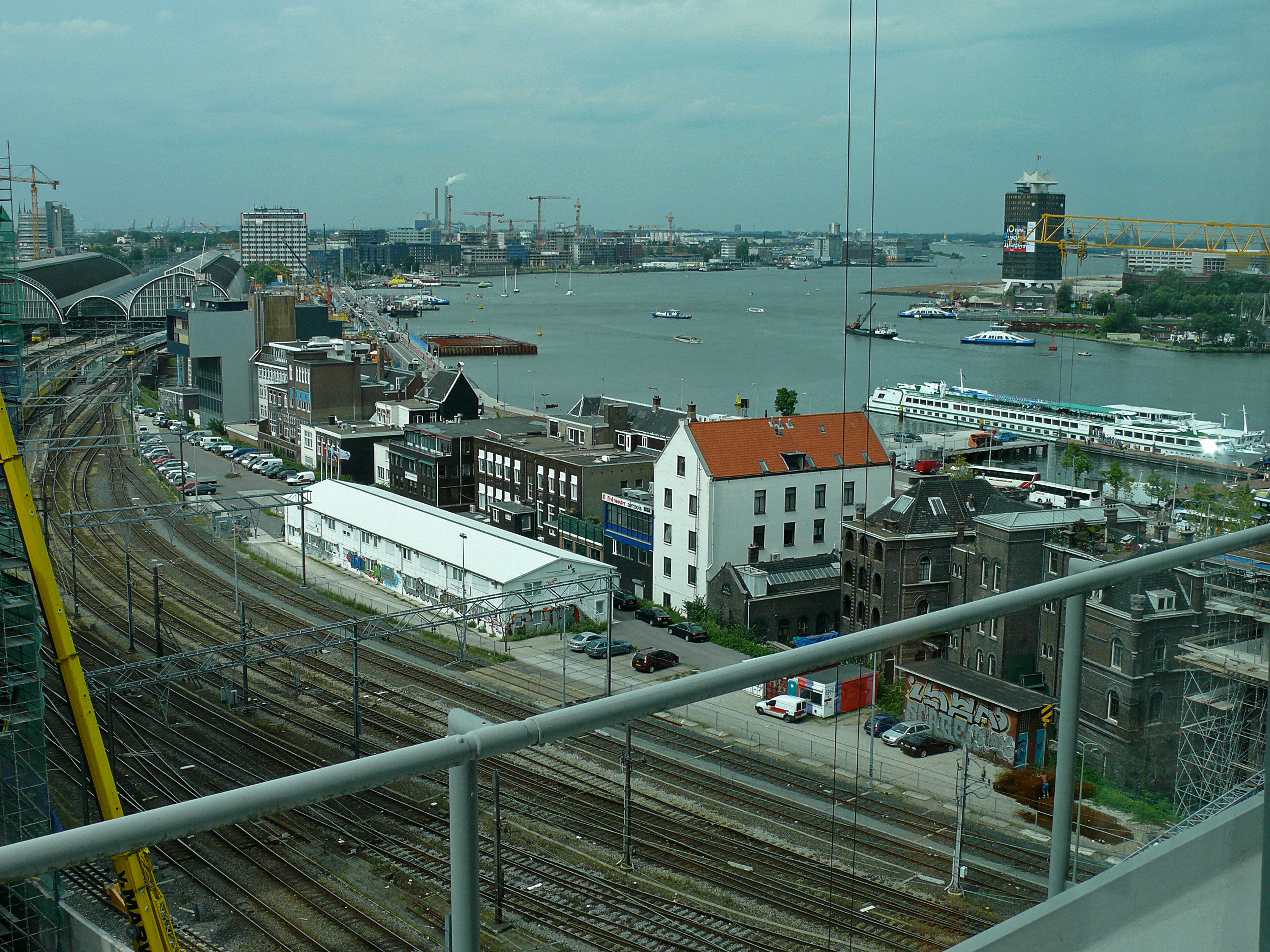 Amsterdam IJ waterfront