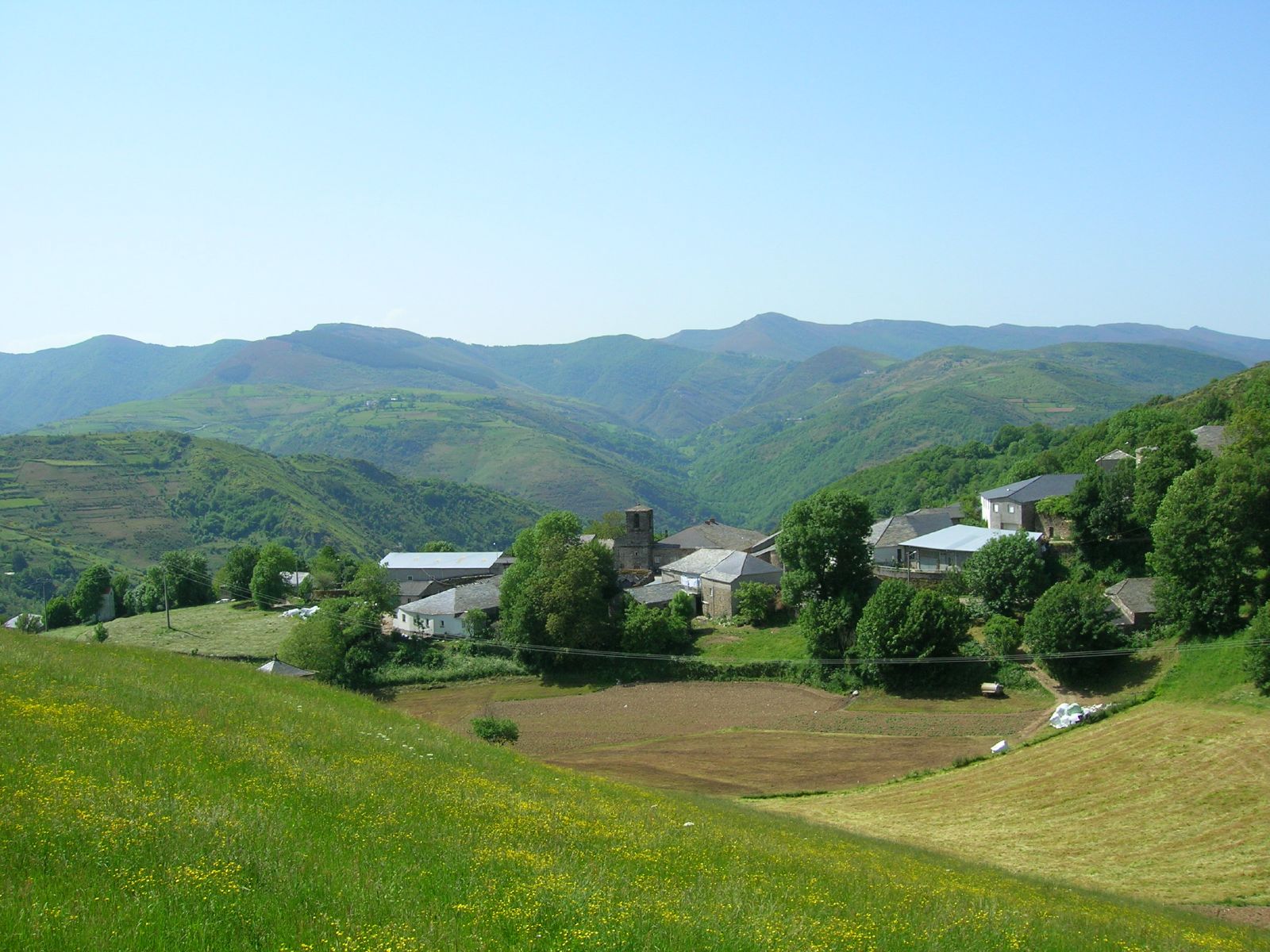 Dorf in der Serra do Courel
