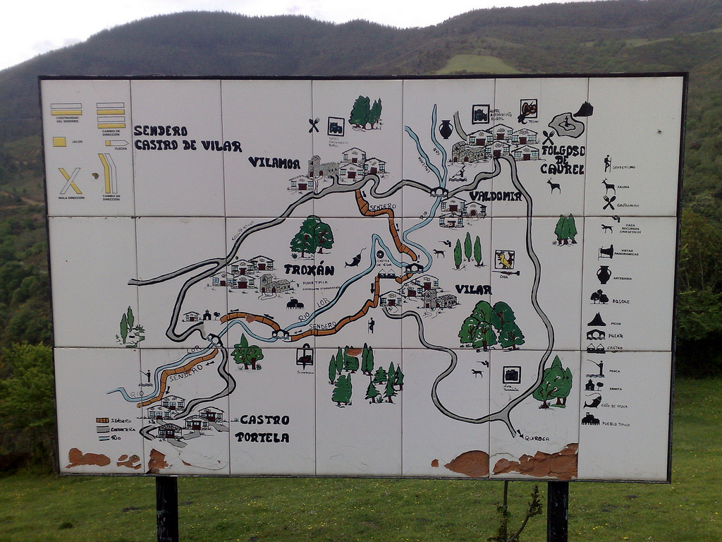 Wanderweg in der Serra do Courel