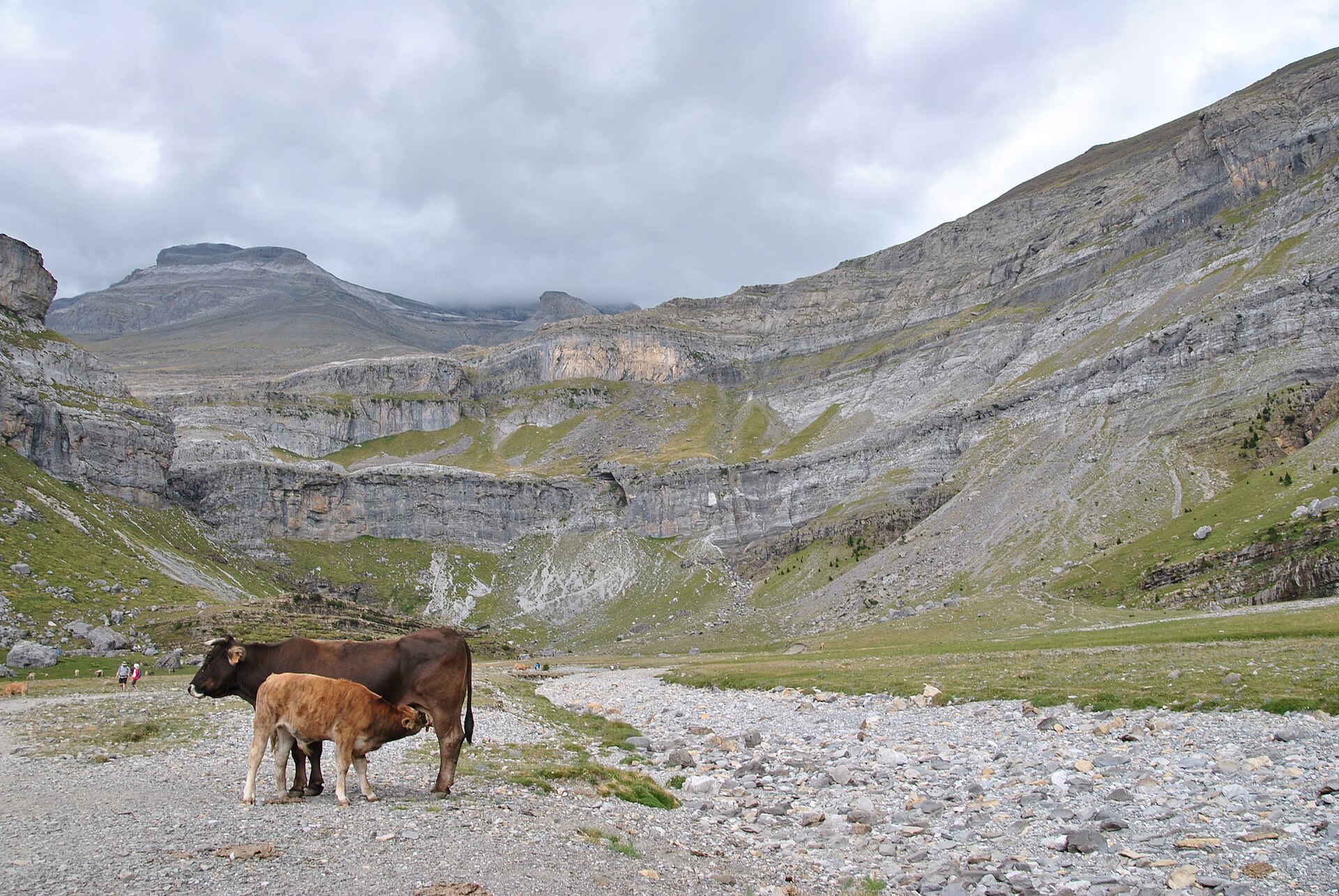 Ordesa-Tal in den Aragón-Pyrenäen