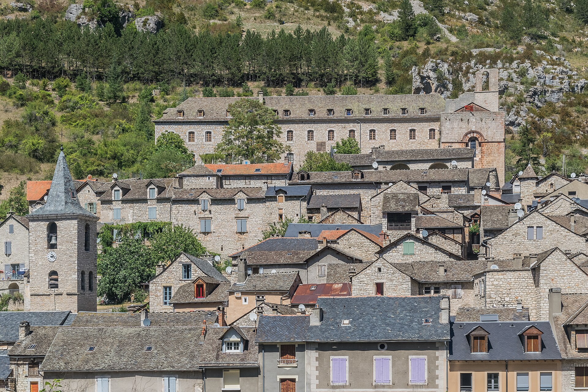Sainte-Enimie in den Gorges du Tarn