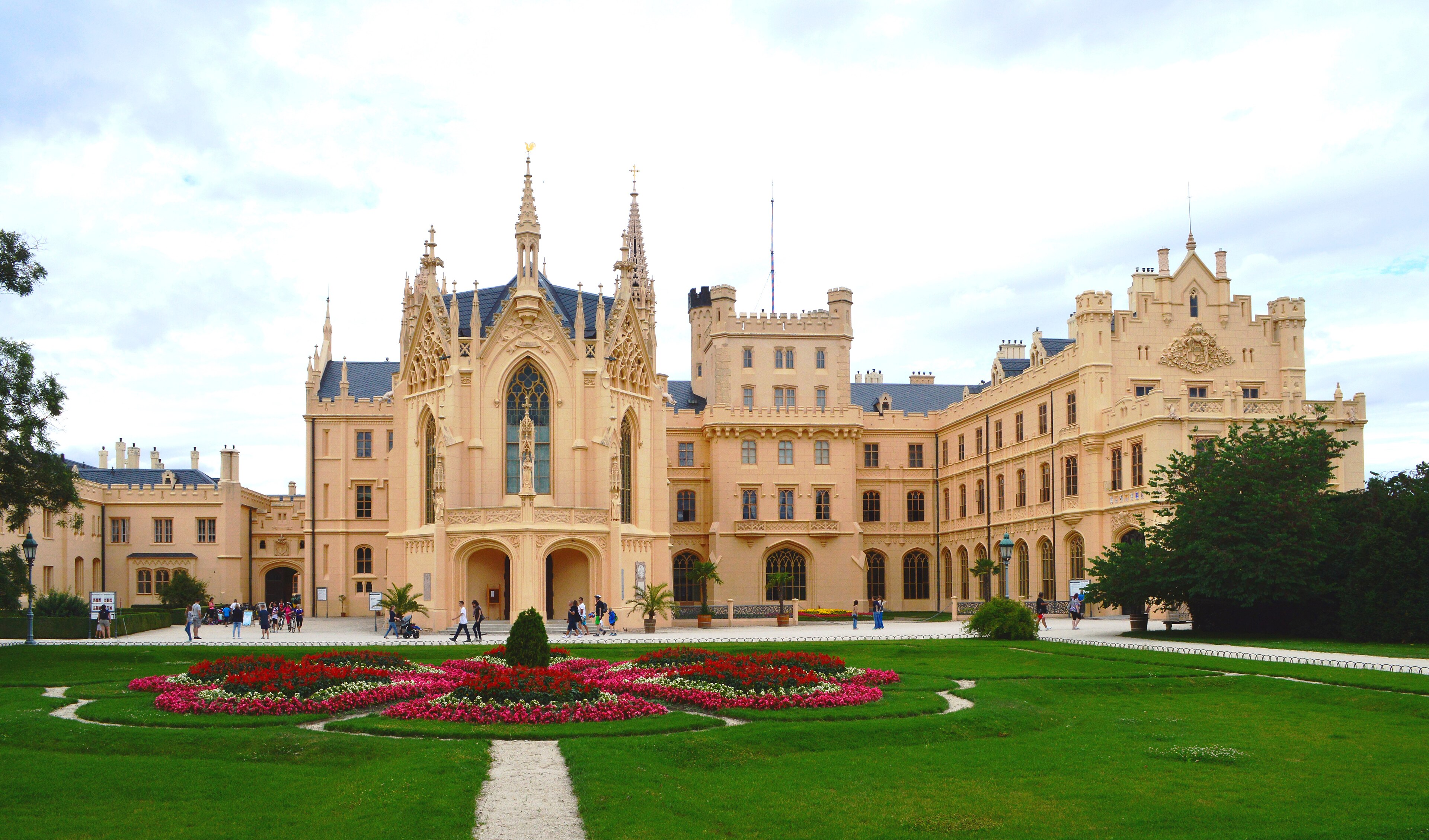 Lednice Château in the UNESCO-listed Lednice–Valtice Cultural Landscape