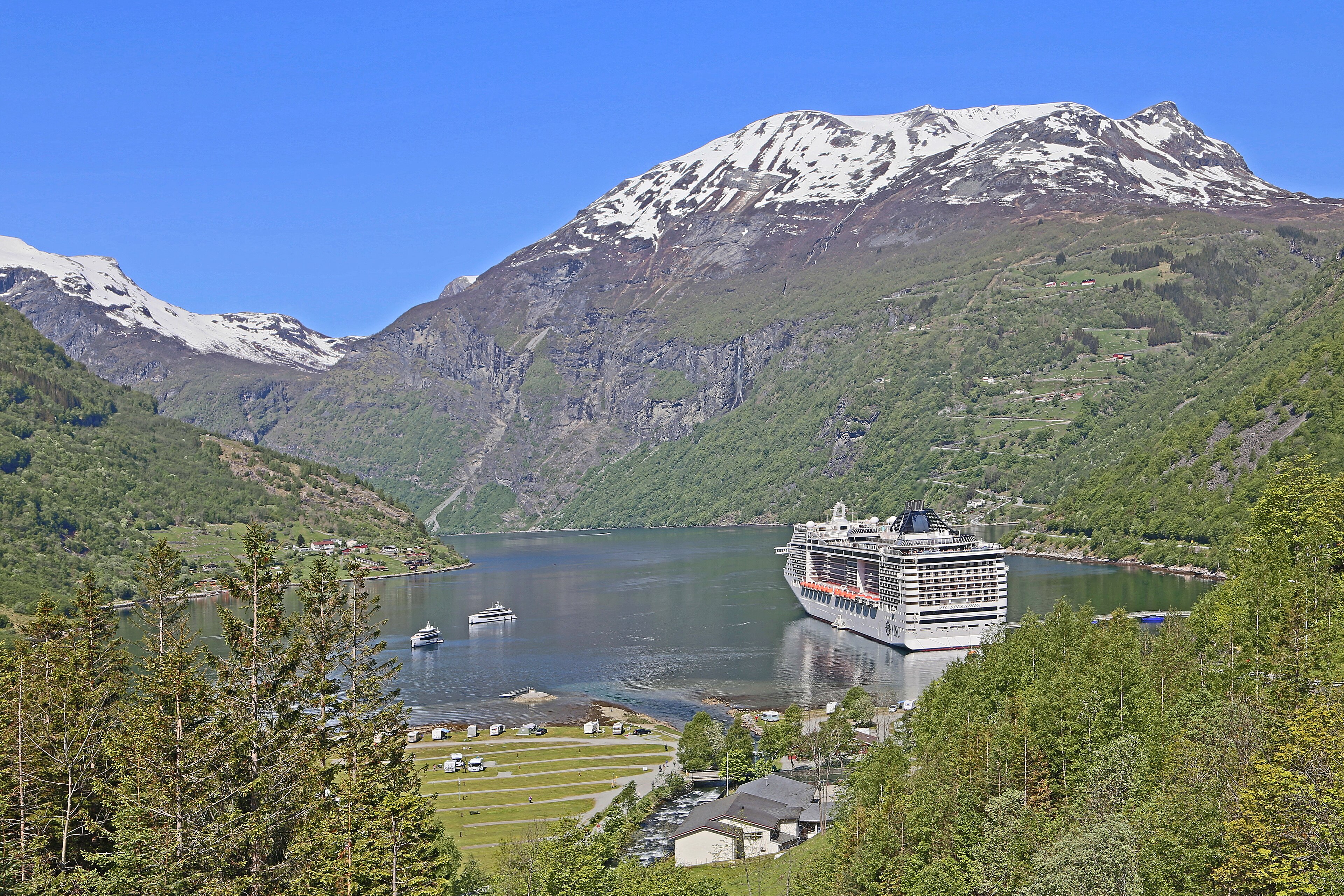 Geirangerfjord in Fjordnorwegen