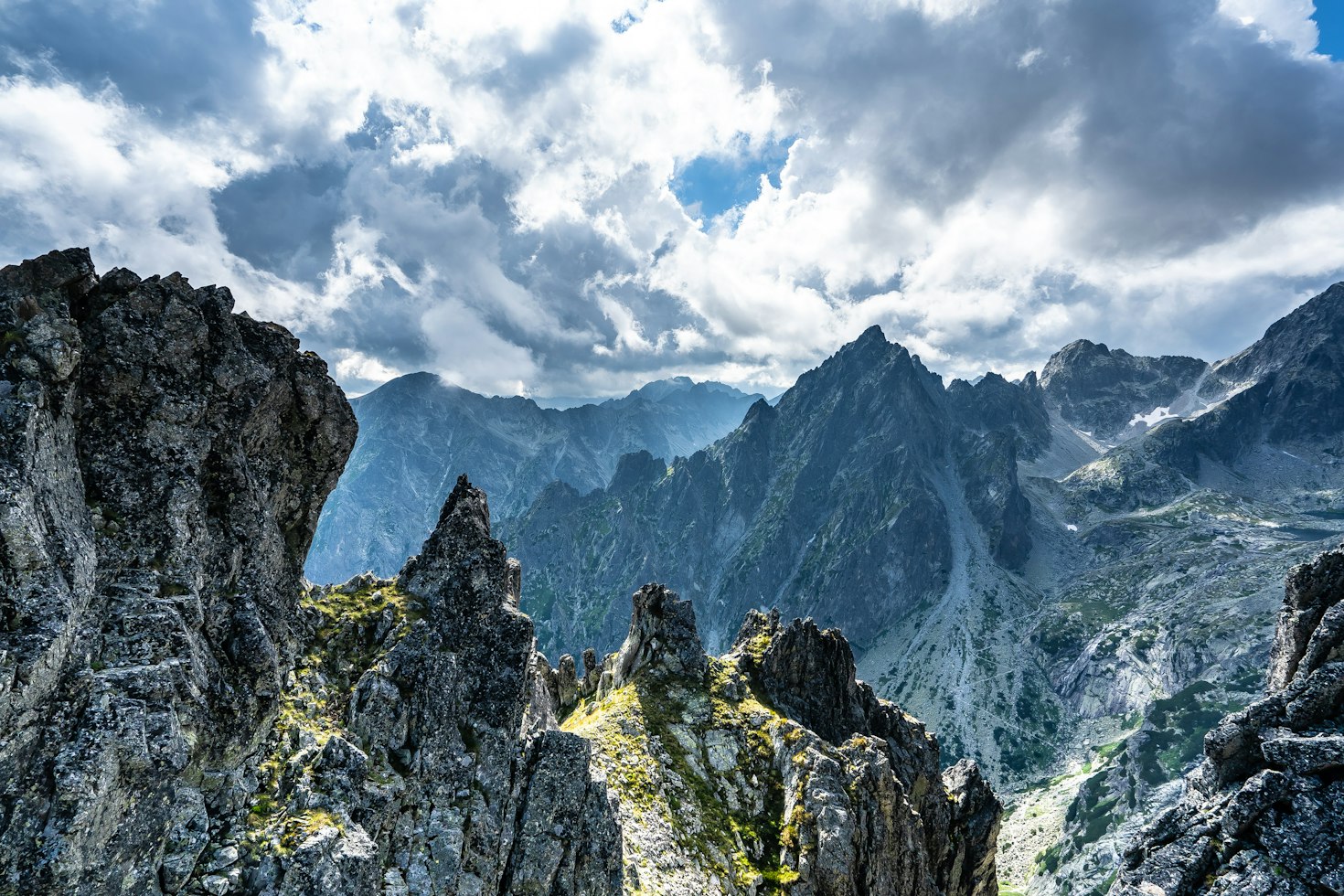 Felsgipfel der Hohen Tatra
