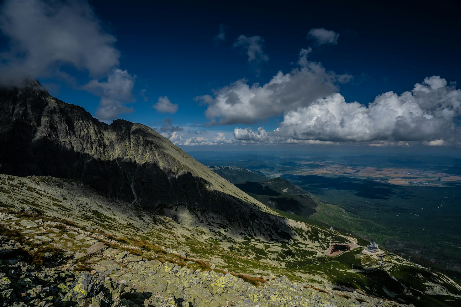 Berglandschaft in der Hohen Tatra