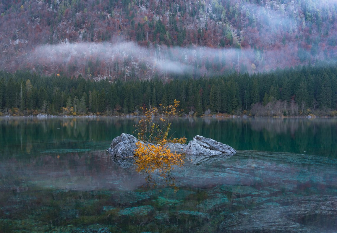 Bergsee im Dreiländereck