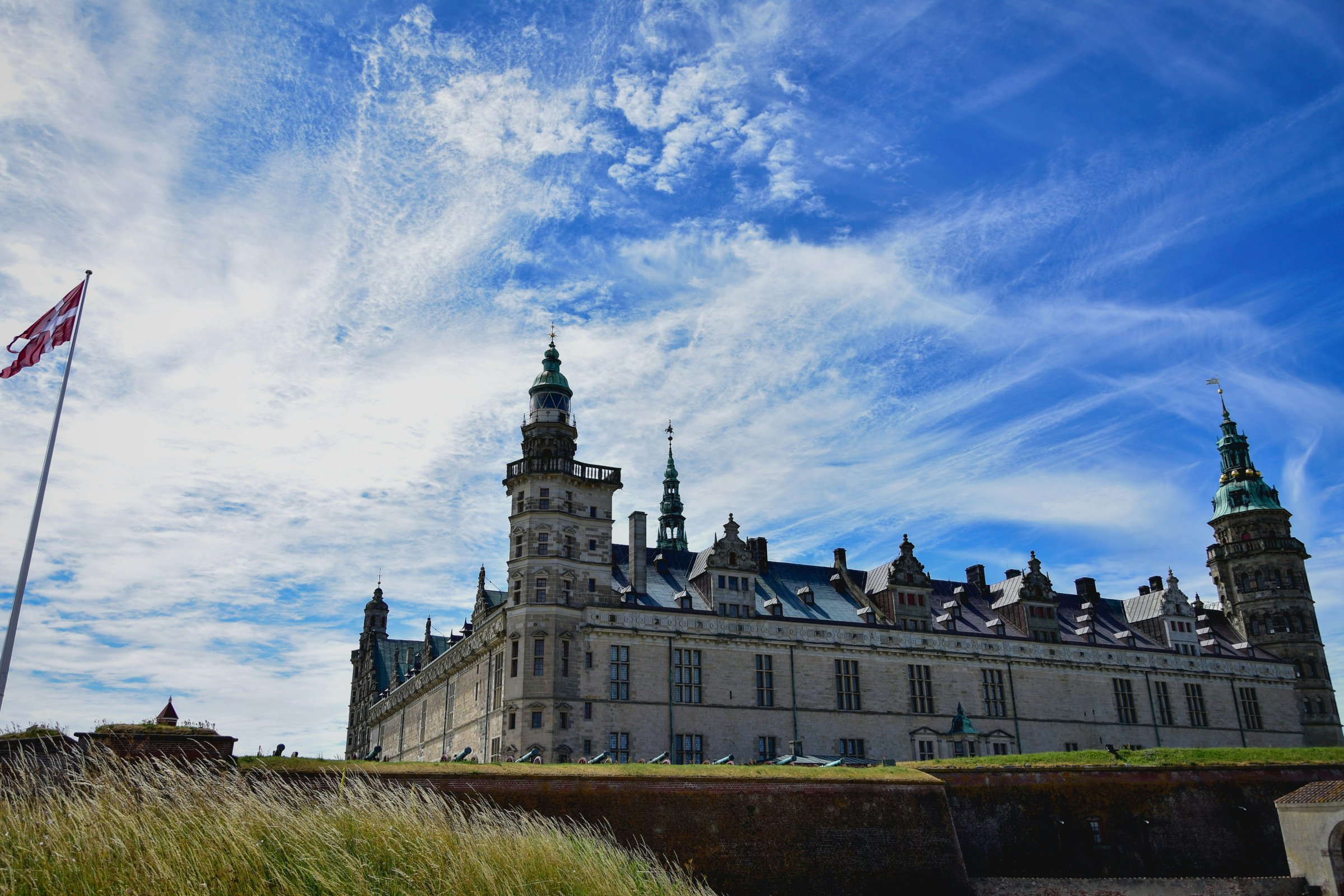 Schloss Kronborg am Øresund bei Helsingør