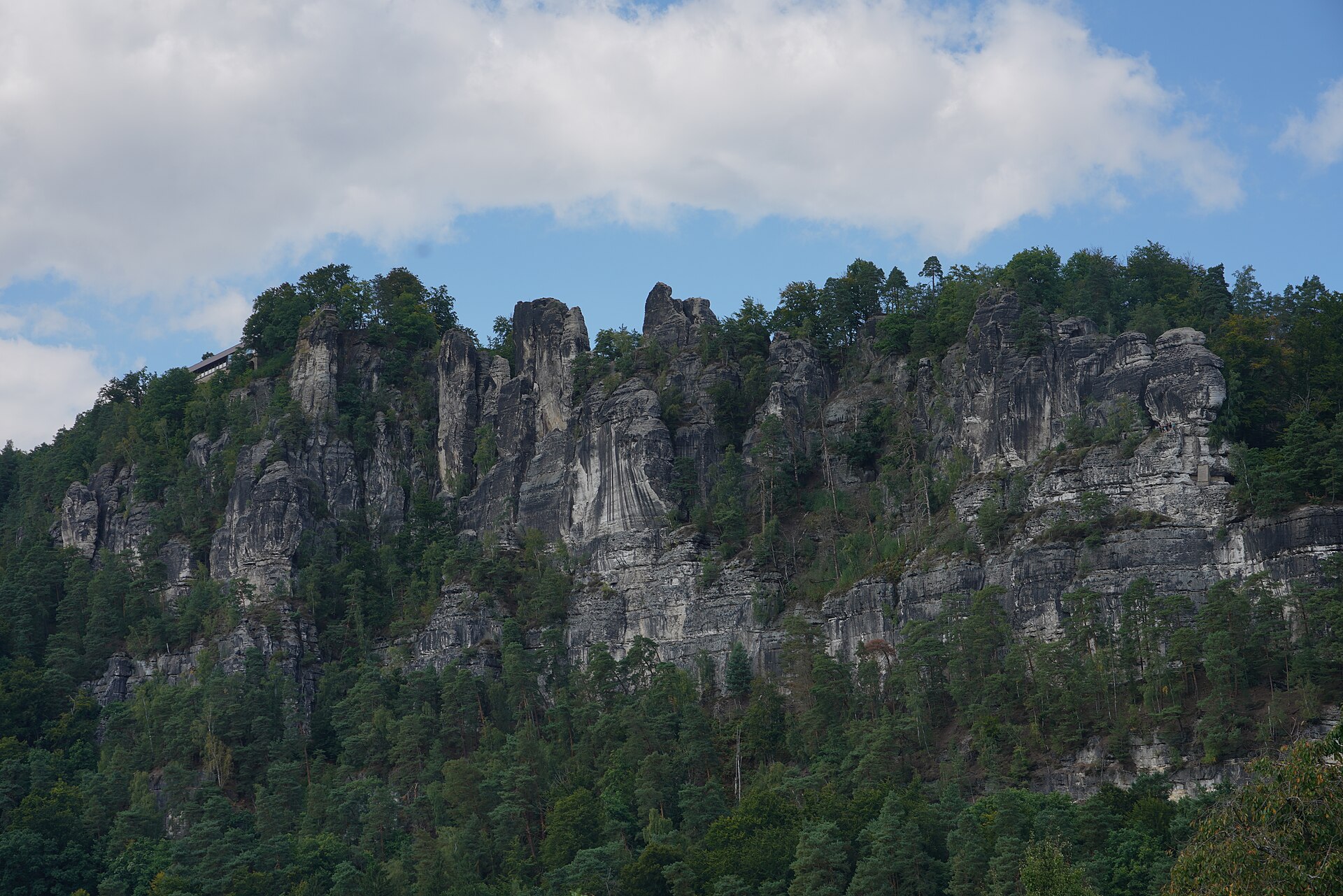 Bastei im Nationalpark Sächsische Schweiz